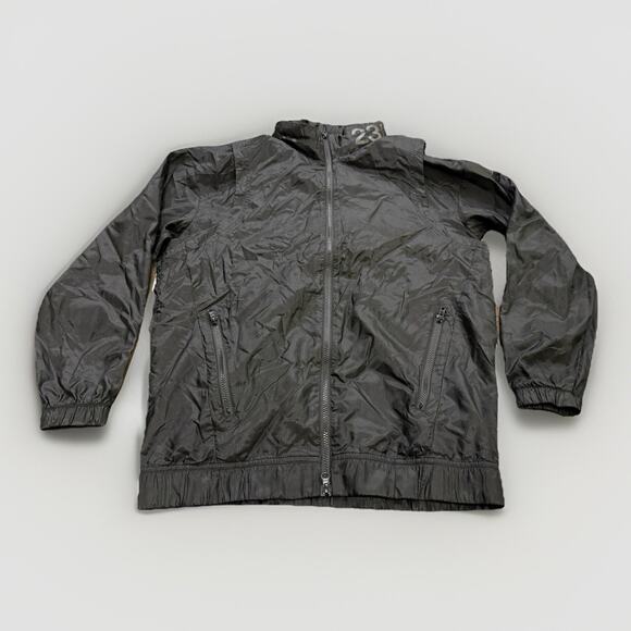 Nike Air Jordan 23 Engineered Mens Black Full Zip Hooded Jacket Size S AT9775 - Picture 1 of 12